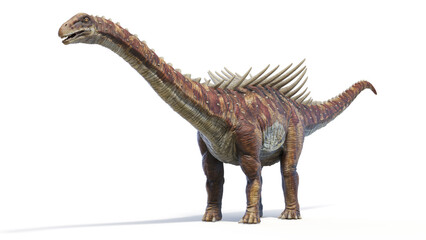 3d rendered dinosaur illustration of the Augustinia