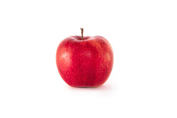 Roter reifer rubinroter Apfel