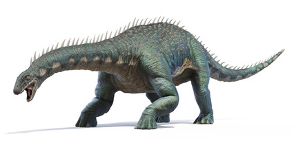3d rendered dinosaur illustration of the Barapasaurus