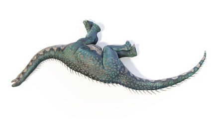 3d rendered dinosaur illustration of the Barapasaurus