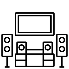 home theater icon