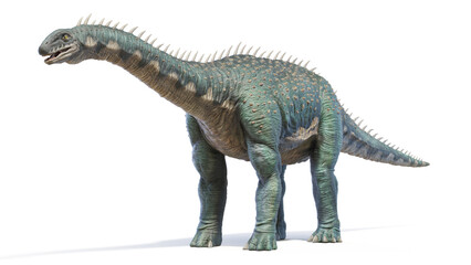 3d rendered dinosaur illustration of the Barapasaurus