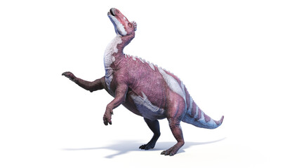 Fototapeta premium 3d rendered dinosaur illustration of the Edmontosaurus