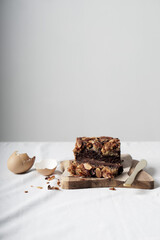 chocolate cake with nuts
