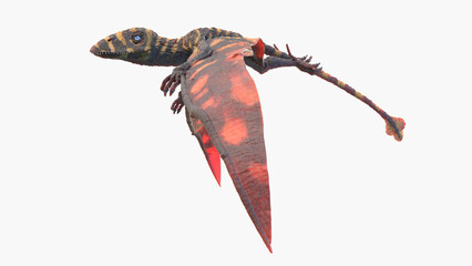 3d rendered dinosaur illustration of the Petainosaurus