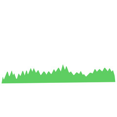 Obraz premium dense light green grass