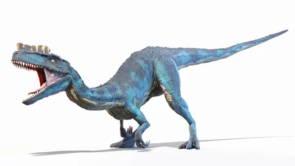 Raamstickers 3d rendered dinosaur illustration of the Proceratosaurus © Sebastian Kaulitzki