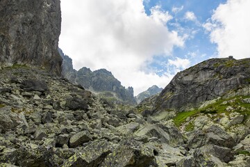 Velka Studena dolina valley in Slovakia on a cloudy day © Szabi Bella/Wirestock Creators