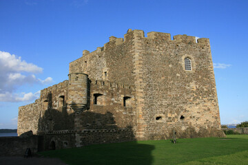 Fototapeta na wymiar Blackness Castle in Blackness, Scotland