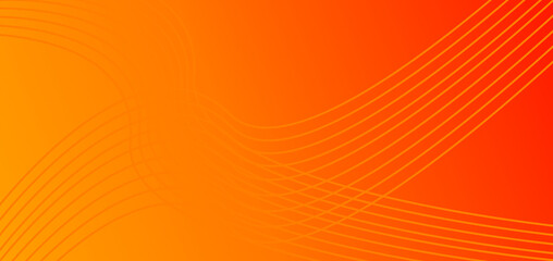 abstract gradient orange banner background  Graphic Pattern Background Template Back and forth Curves