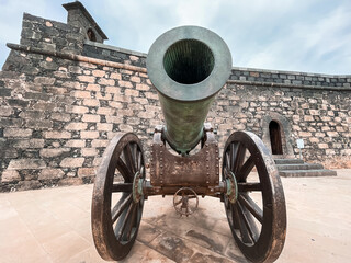 cannon in the fortress