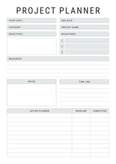 Simple Project Planner