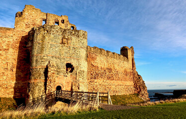 Tantallon Castle, North Berwick, East Lothian, Scotland