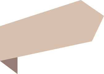 Ribbon and banner corner vector