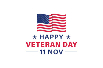 Veteran day vector illustration