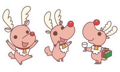 トナカイ　セット