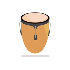 Obraz na płótnie Canvas Art illustration icon logo music tools design concept symbol of drum