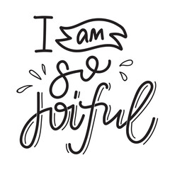 Obraz premium Hand drawn feminine lettering 