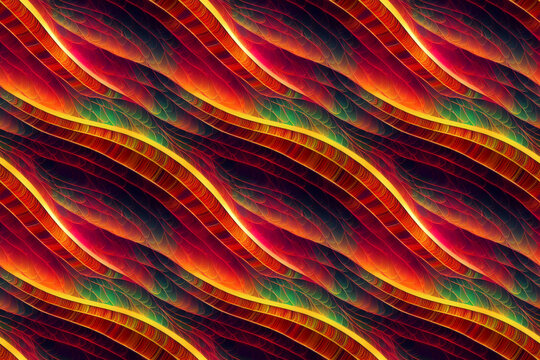 Abstract colorful  seamless pattern. Fantasy light background. Seamless repeat pattern for for wallpapers, banners, web, digital print design. 3d illustration 