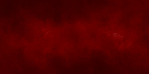 Abstract design with red background in watercolor texture .Modern and geometric pattern with watercolor texture in Beautiful bright hot pink watercolor and soft peach orange and beige colors on cloud 