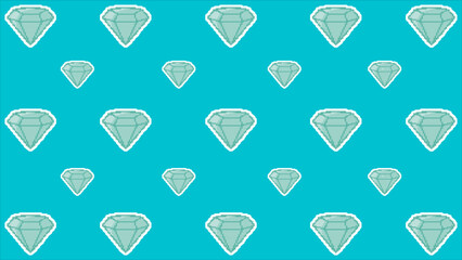 art illustration draw artwork background pixel character icon symbol design concept set of diamond