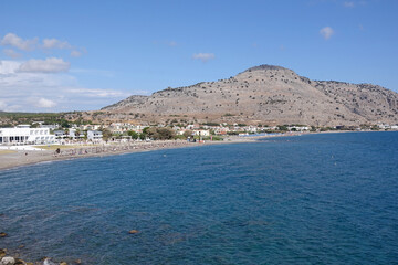 Obraz premium Lardos beach auf Rhodos