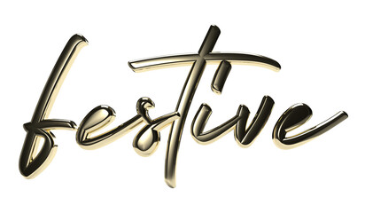 Isolated Word Festive in Stylish Signature Writing for Glamorous Fashion Advertising Campaign.