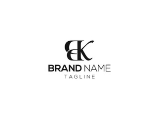 BK Monogram Logo Design