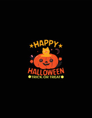 Happy Halloween t shirt design