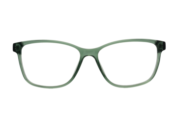Eyeglass frames, lenses, various colors, both metal and plastic, on a beautiful colored background.