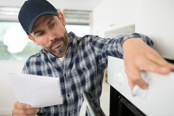 concentrated contractor reading instructions for oven