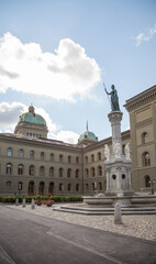 Swiss Parliament building Bundeshaus. Bern, Switzerland, Europe