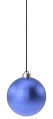 Christmas ball. 3D illustration.