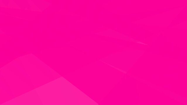 Animated abstract geometric pink background. Looped video. Vector illustration.
