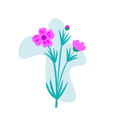 Art Illustration Pattern Seamless symbol icon botanical logo plants of aesthetic flower media social