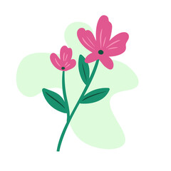 Art Illustration Pattern Seamless symbol icon botanical logo plants of aesthetic flower media social