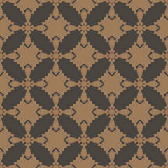 Abstract geometric pattern. A seamless background, vintage texture.	