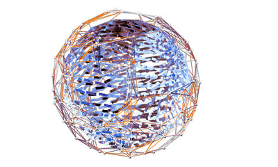 Global digital connections with technology