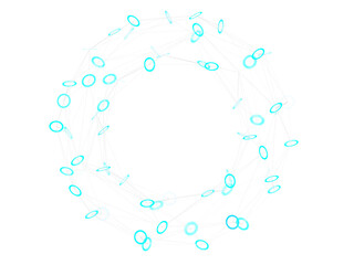 Telecommunication concept with abstract network structure