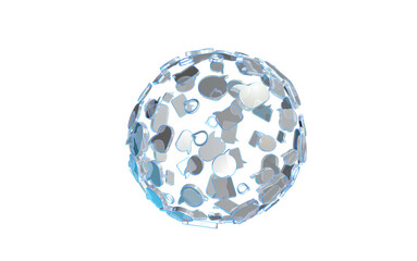 Telecommunication concept with abstract network structure