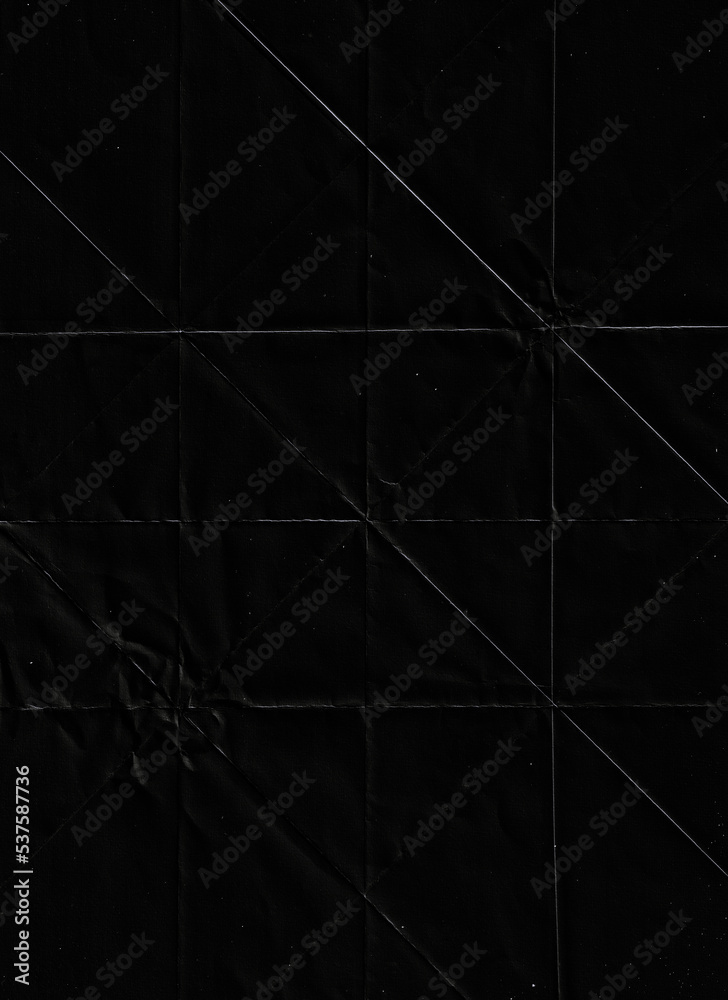 Poster Folded paper with grungy texture for background and cover art design. can be used to replicate the aged and worn look for your creative design. old paper for photo texture overlay in retro style