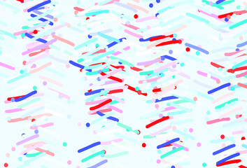 Light Green, Red vector texture with colored lines.