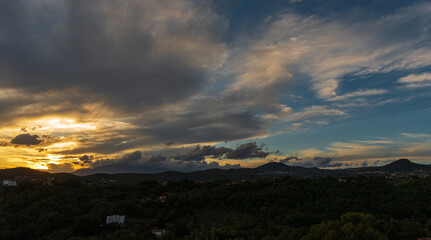 Spectacular photographs of sunsets in Molise, Italy
