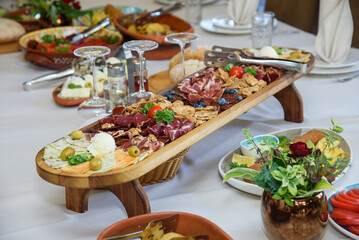 Appetizer on the table - party