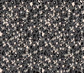Abstract Animal leopard Print Seamless repeat print textile pattern background