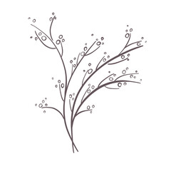 abstract background. minimalistic flower graphic sketch drawing, trendy tiny tattoo design, floral botanic element