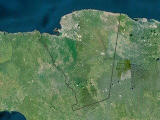 Saint James, Jamaica. High-res satellite. No legend