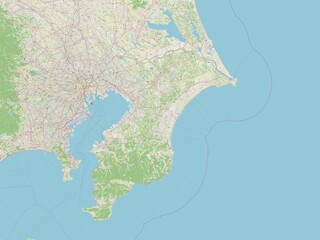 Chiba, Japan. OSM. No legend