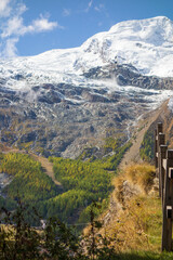 Wandern in den schweizer Berg