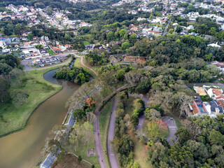 Sao Lourenco park aerial view
